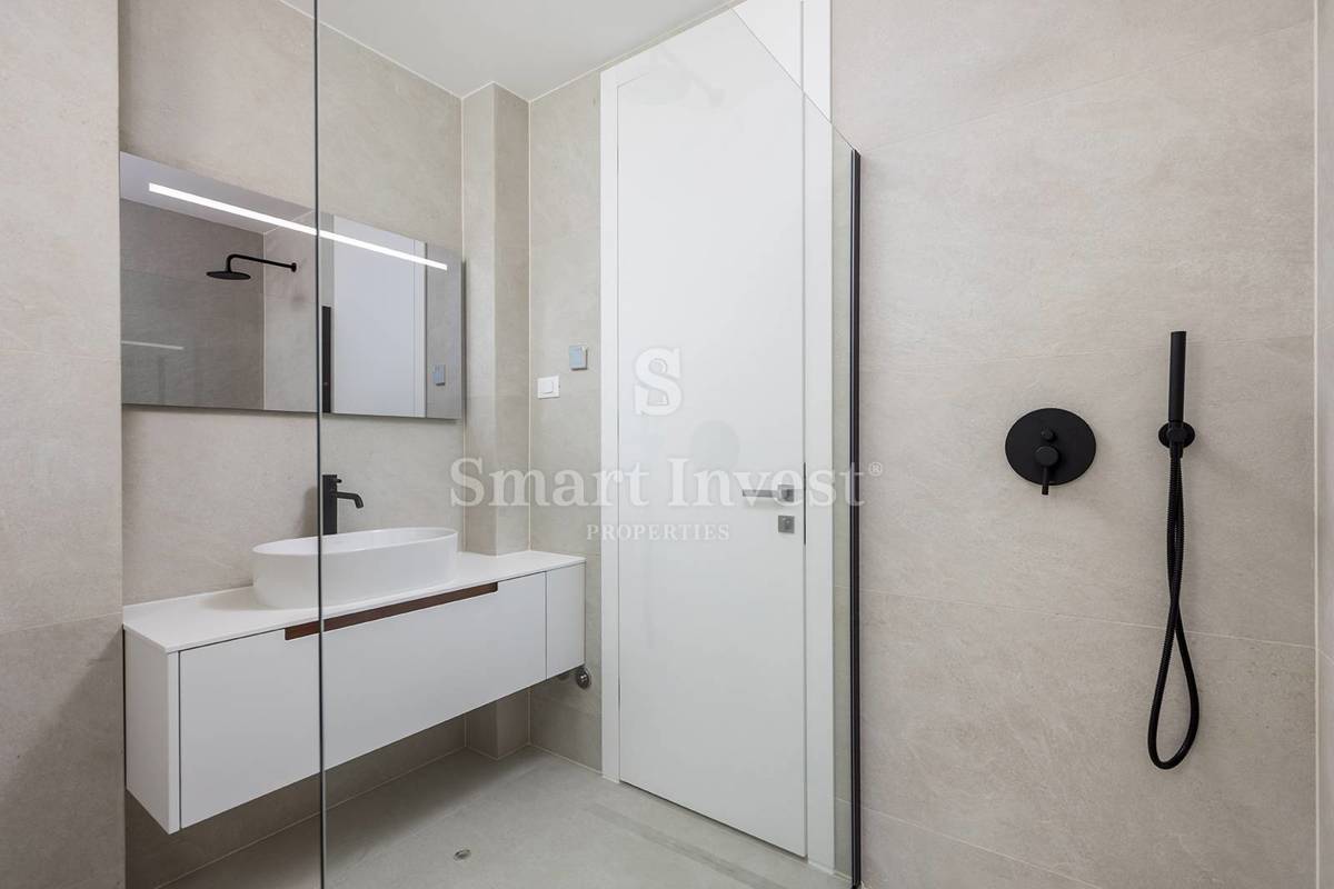 ABBAZIA, lussuoso appartamento trilocale con vista mare in complesso con piscina