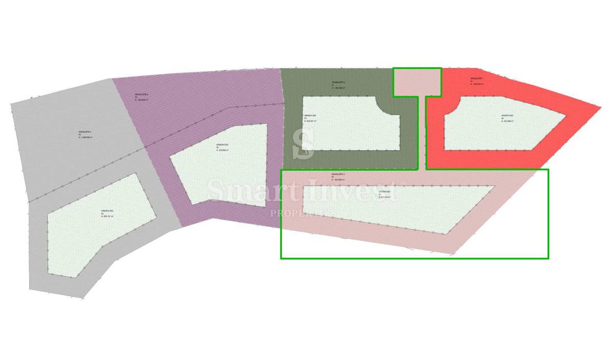 MOŠĆENIČKA DRAGA, terreno di 824 m2 per costruire una villa vicino al mare