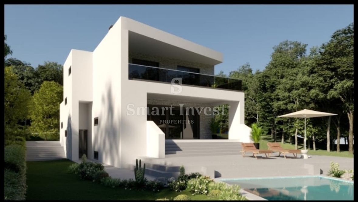 PARENZO - KAŠTELIR, terreno con permesso di costruire