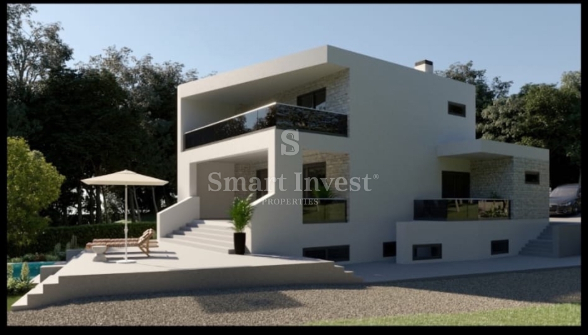 PARENZO - KAŠTELIR, terreno con permesso di costruire