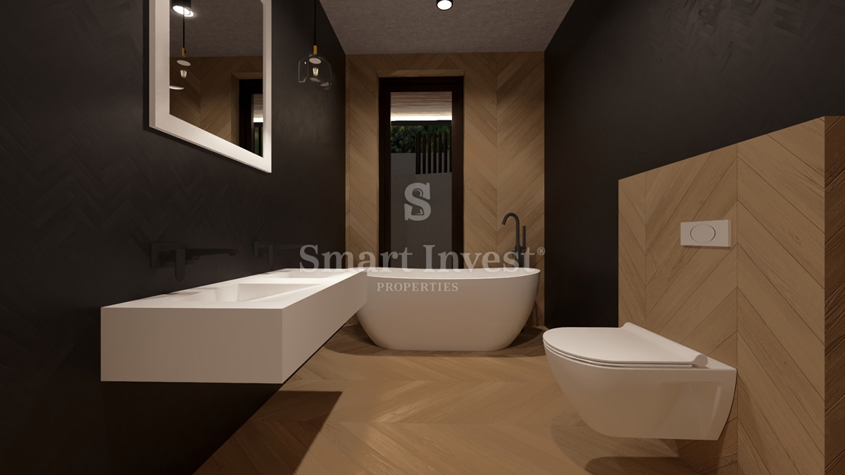 IČIĆI, attico con terrazza sul tetto e piscina privata