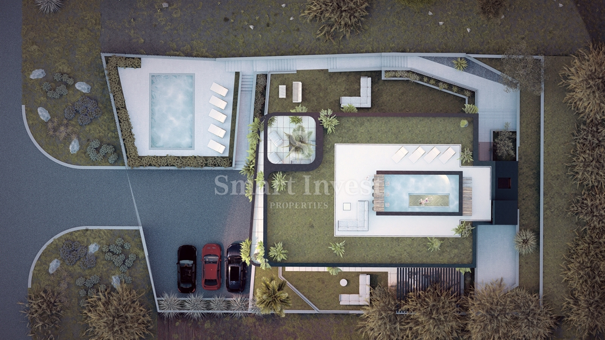 IČIĆI, attico con terrazza sul tetto e piscina privata