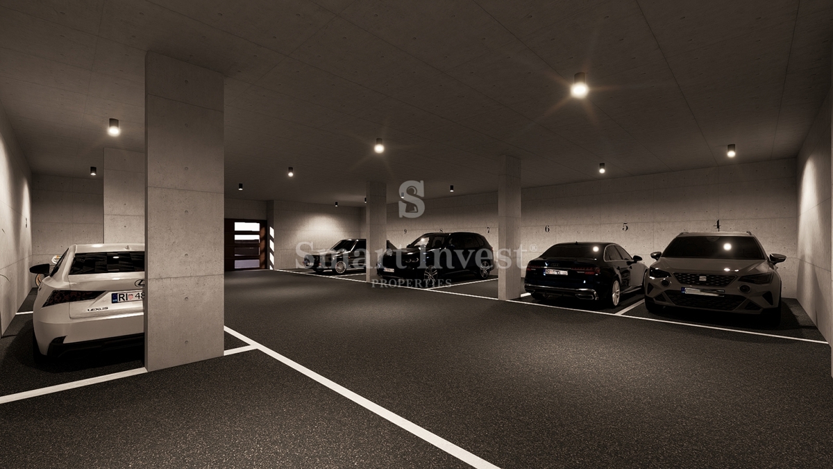 IČIĆI, attico con terrazza sul tetto e piscina privata