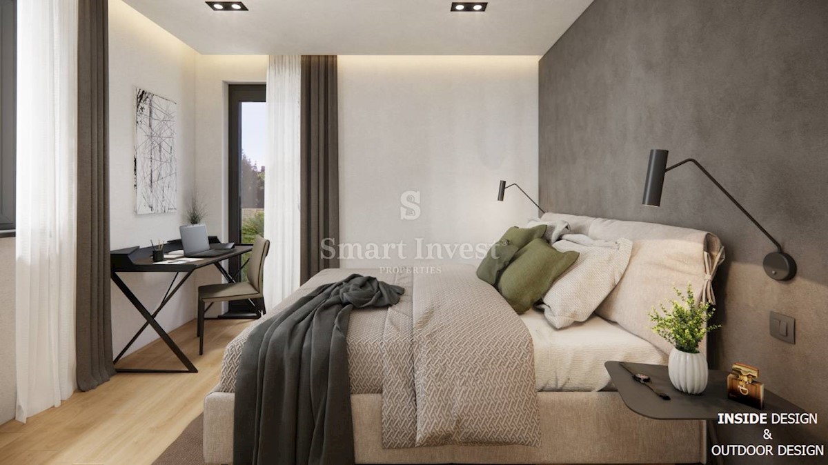 ISTRIA - ROVINJ, LUXURY 2-BEDROOMS APARTMENT WITH GARAGE (S2)