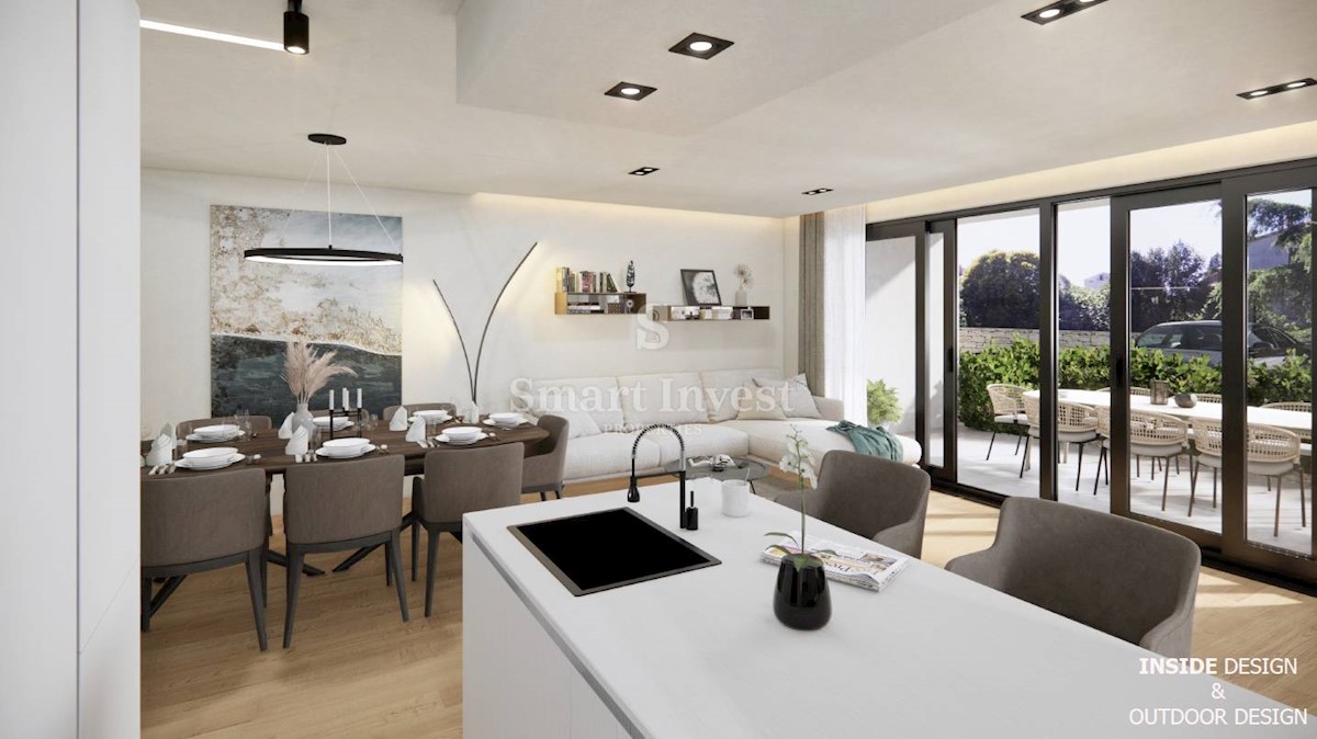 ISTRIA - ROVINJ, LUXURY 2-BEDROOMS APARTMENT WITH GARAGE (S2)