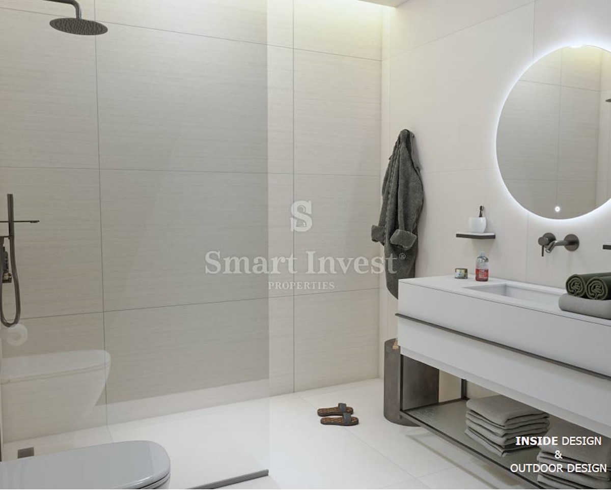 ISTRIA - ROVINJ, LUXURY 2-BEDROOMS APARTMENT WITH GARAGE (S2)