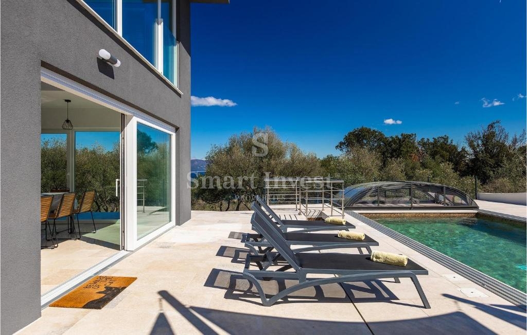 ISTRIA - RABAC vicinity, NEW EXCLUSIVE VILLA NEAR THE SEA