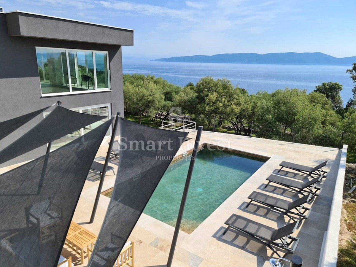 ISTRIA - RABAC vicinity, NEW EXCLUSIVE VILLA NEAR THE SEA