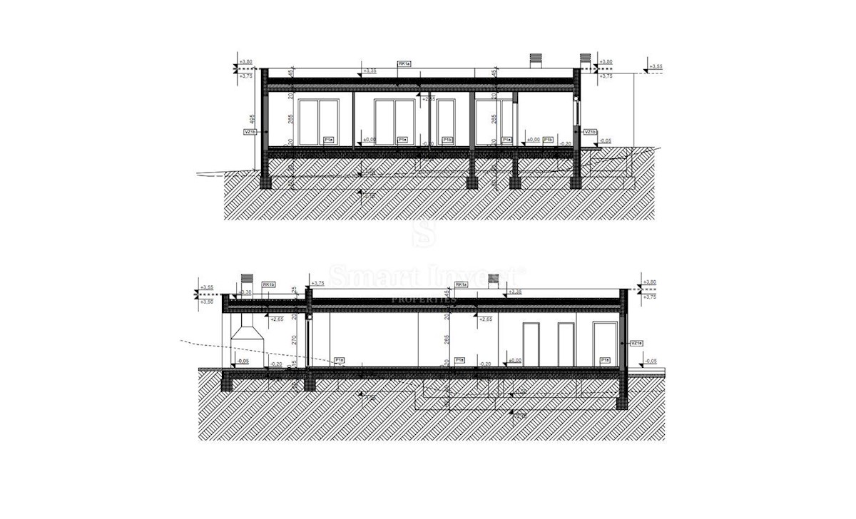 ISTRIA - LABIN, Modern house with pool, under construction, for sale