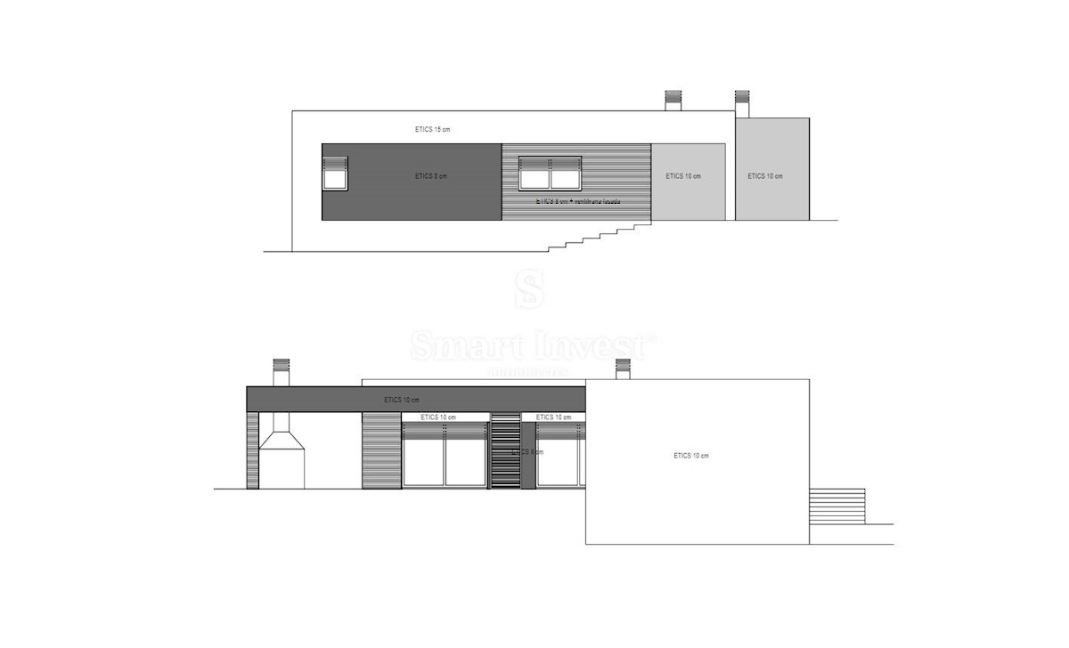 ISTRIA - LABIN, Modern house with pool, under construction, for sale