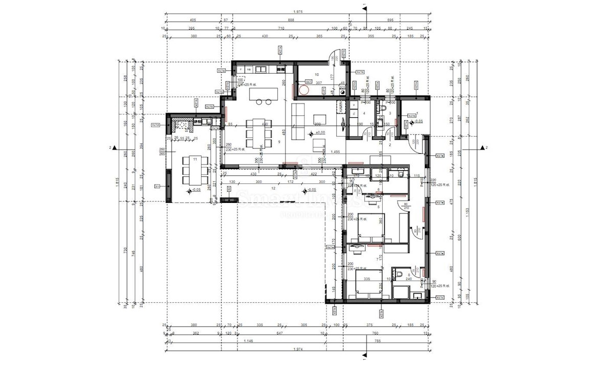 ISTRIA - LABIN, Modern house with pool, under construction, for sale