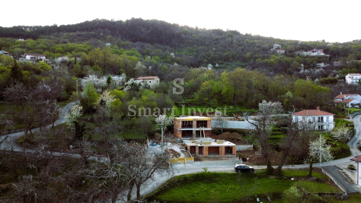 LOVRAN, Casa di 58 m2 con vista mare in una posizione tranquilla