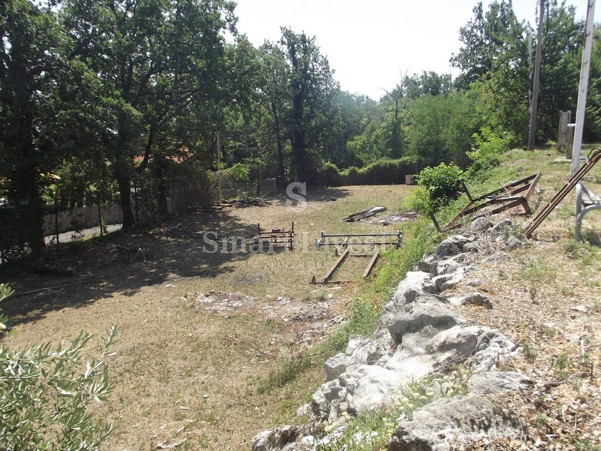 ABBAZIA - IKA, Terreno di 5000 m2 con permesso di costruzione e vista mare, in vendita