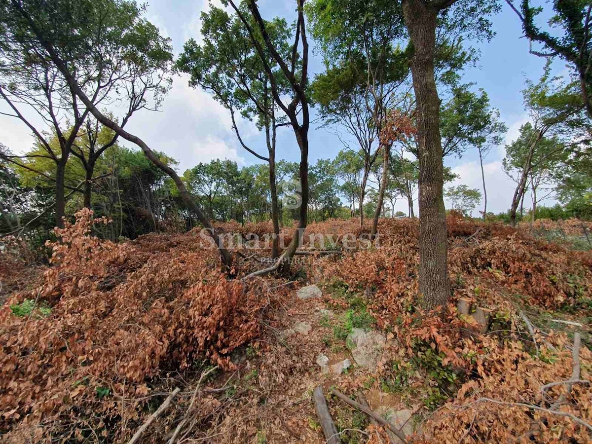 OPATIJA, terreno con ubicazione autorizzata per la costruzione di 3 ville con vista mare