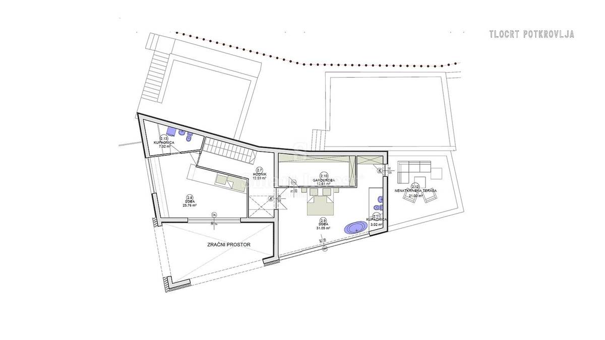ABBAZIA, attico di lusso con vista panoramica sul mare