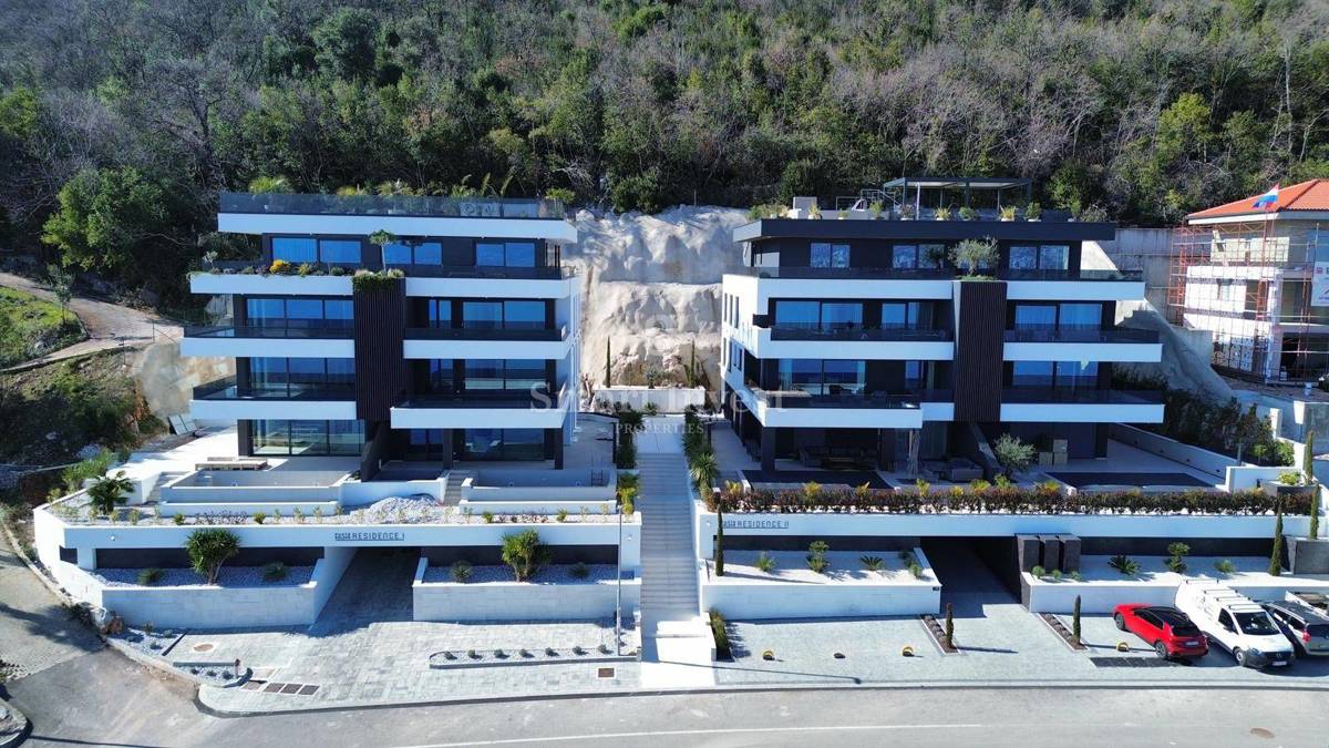 OPATIJA, Appartamento di lusso con vista mare e garage 