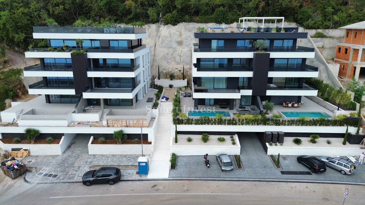 OPATIJA, Appartamento di lusso con vista mare e garage 