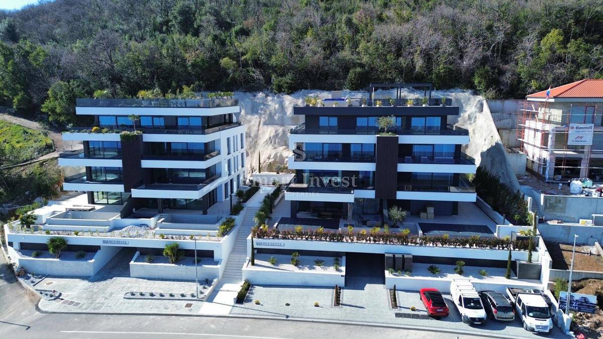 OPATIJA, Appartamento di lusso con vista mare e garage 