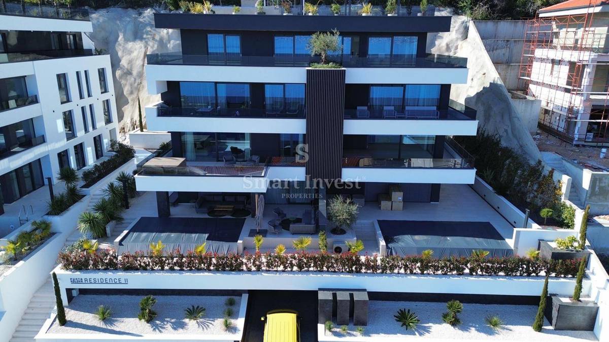 OPATIJA, Appartamento di lusso con vista mare e garage 