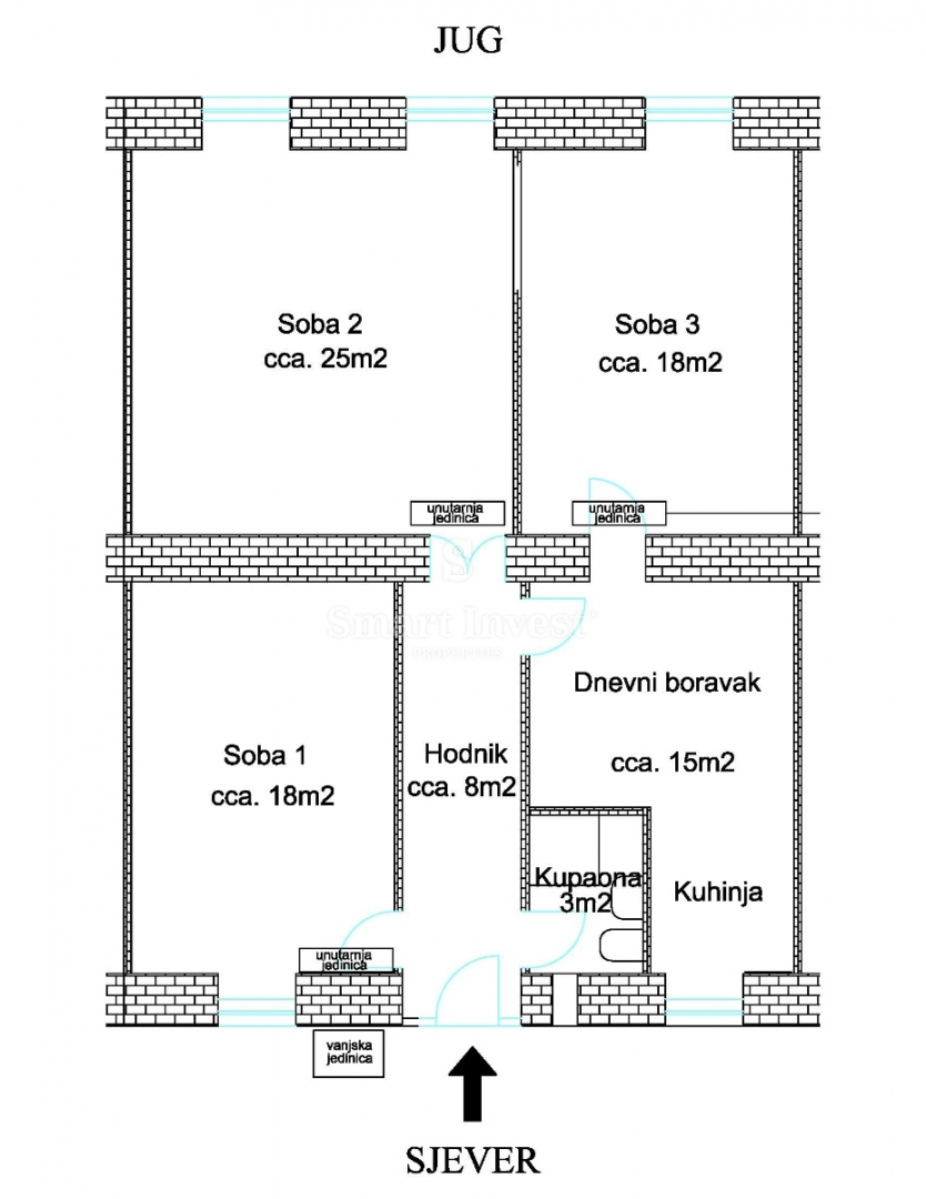 FIUME - BELVEDER, appartamento con vista mare, giardino