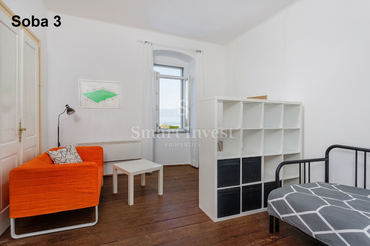 FIUME - BELVEDER, appartamento con vista mare, giardino