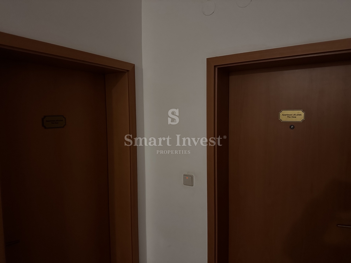 ABBAZIA, appartamento diviso in 2 appartamenti, con vista mare e giardino