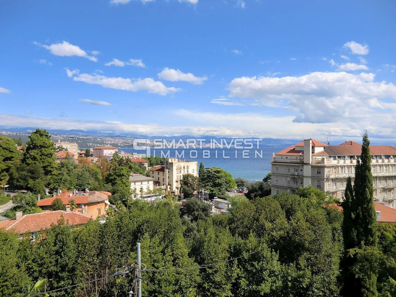 ABBAZIA - CENTRO, Villa esclusiva con vista mare, 100 m dal mare!