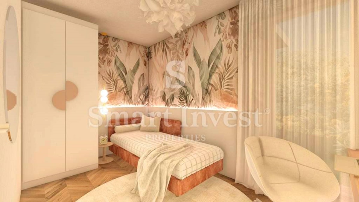 RIJEKA - BANDEROVO, NEW 3-BEDROOMS FLAT, with beautiful sea view