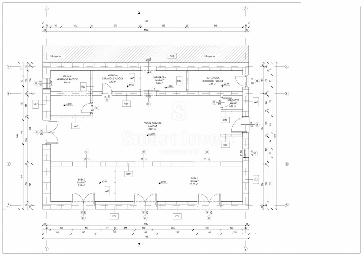 Appartamento Volosko, Opatija, 120m2