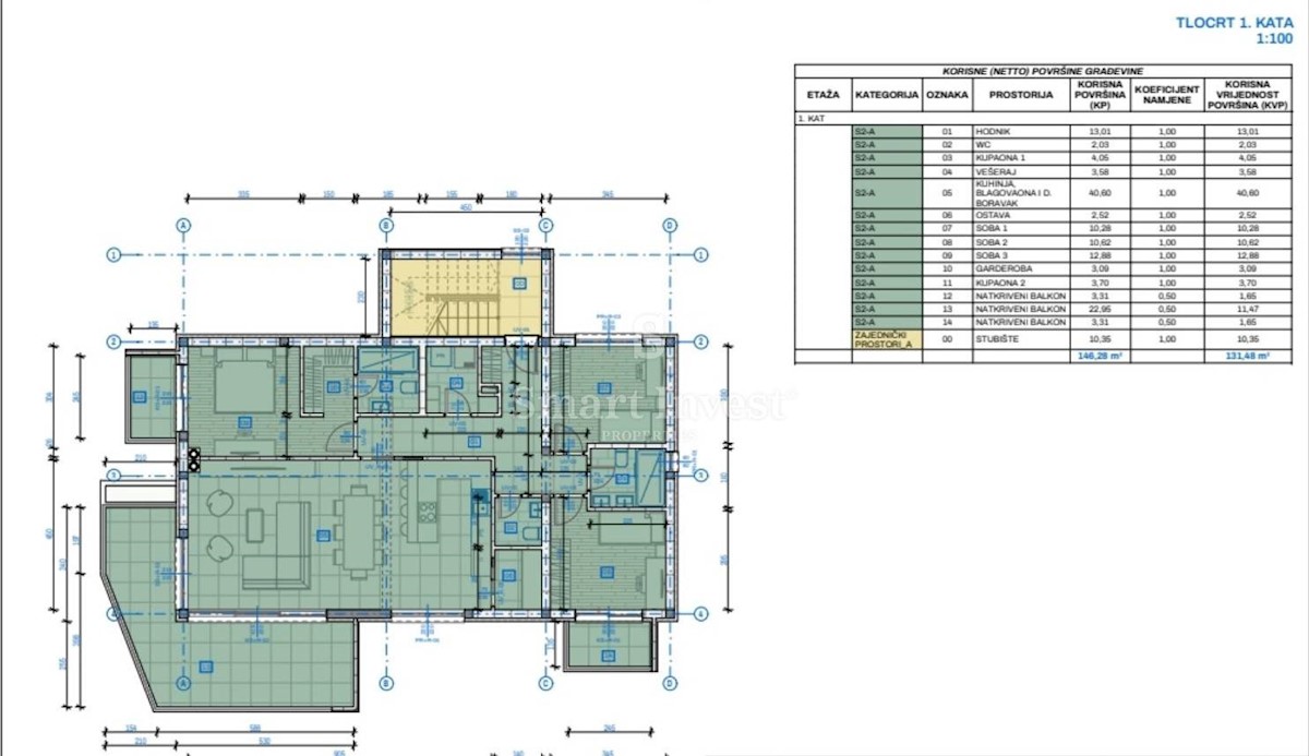 Appartamento Rubeši, Kastav, 106,31m2