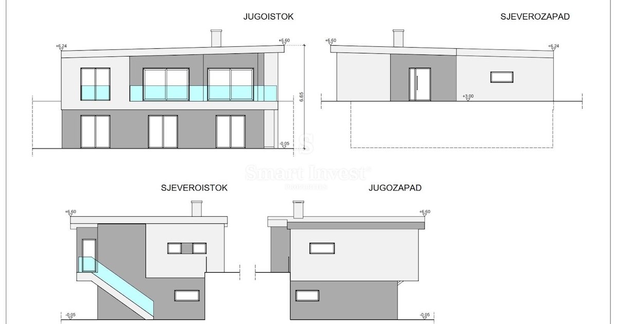 IČiĆI - POLJANE, terreno edificabile di 978 m2