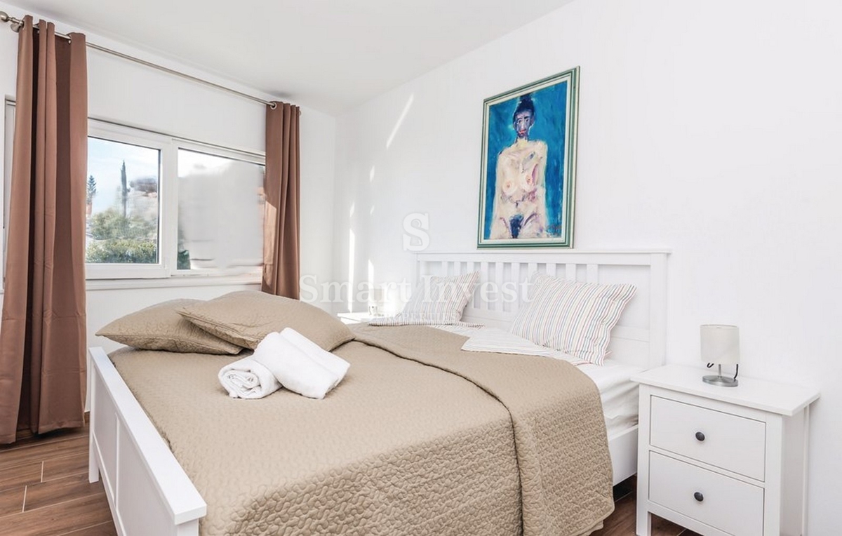 ABBAZIA - POBRI, appartamento con vista mare e parcheggio