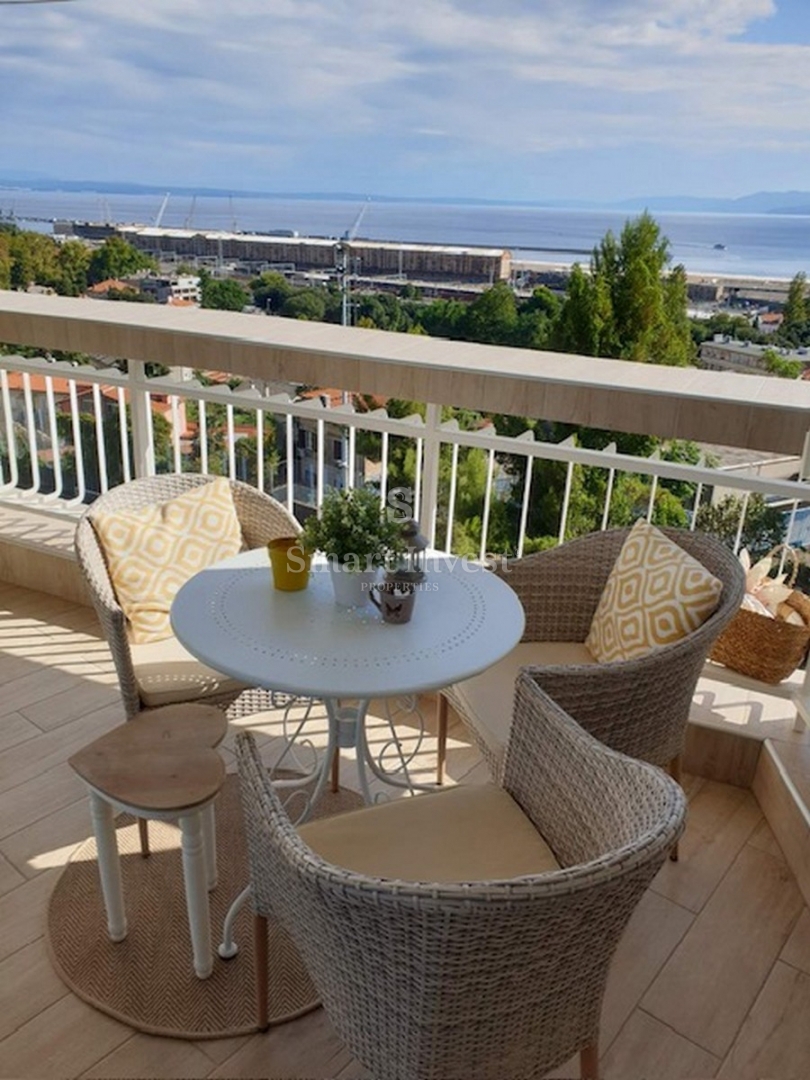 FIUME - PODMURVICE, moderno appartamento con vista mare, ESCLUSIVAMENTE NELLA NOSTRA AGENZIA