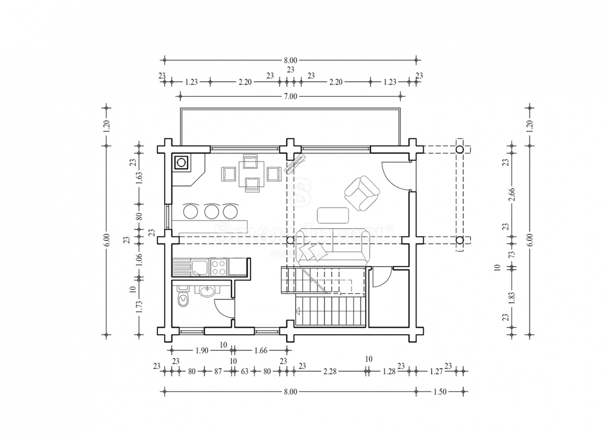 DELNICE, affascinante casa in legno immersa nella natura