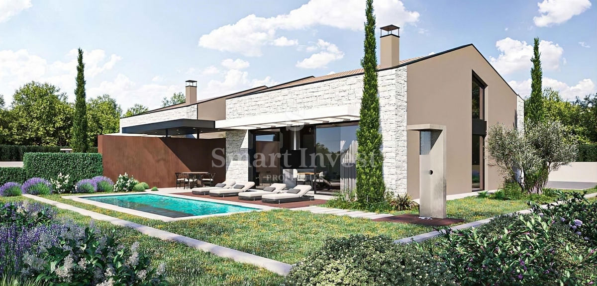 ISTRIA - PARENZO, nuova casa bifamiliare con piscina