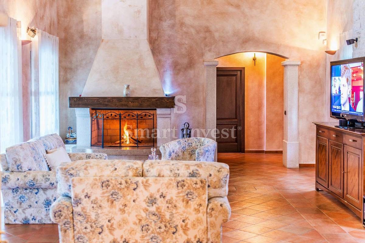 ISTRIA - POREČ, LUXURY STONE VILLA WITH HEATED POOL, SAUNA, TAVERN 