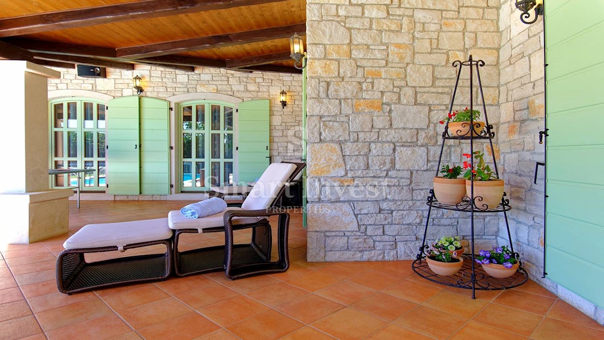 ISTRIA - POREČ, LUXURY STONE VILLA WITH HEATED POOL, SAUNA, TAVERN 