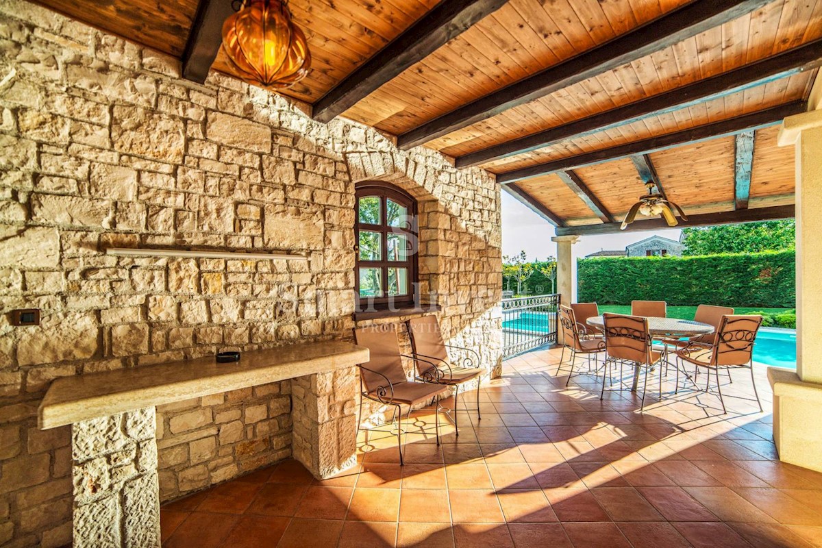 ISTRIA - POREČ, LUXURY STONE VILLA WITH HEATED POOL, SAUNA, TAVERN 