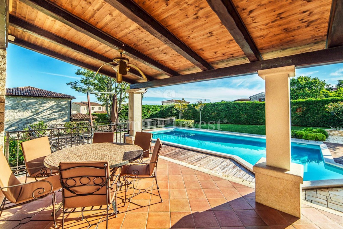 ISTRIA - POREČ, LUXURY STONE VILLA WITH HEATED POOL, SAUNA, TAVERN 