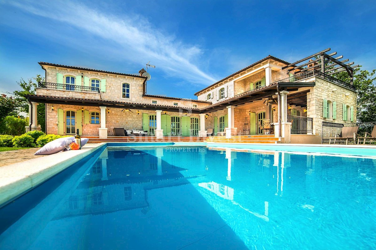 ISTRIA - POREČ, LUXURY STONE VILLA WITH HEATED POOL, SAUNA, TAVERN 