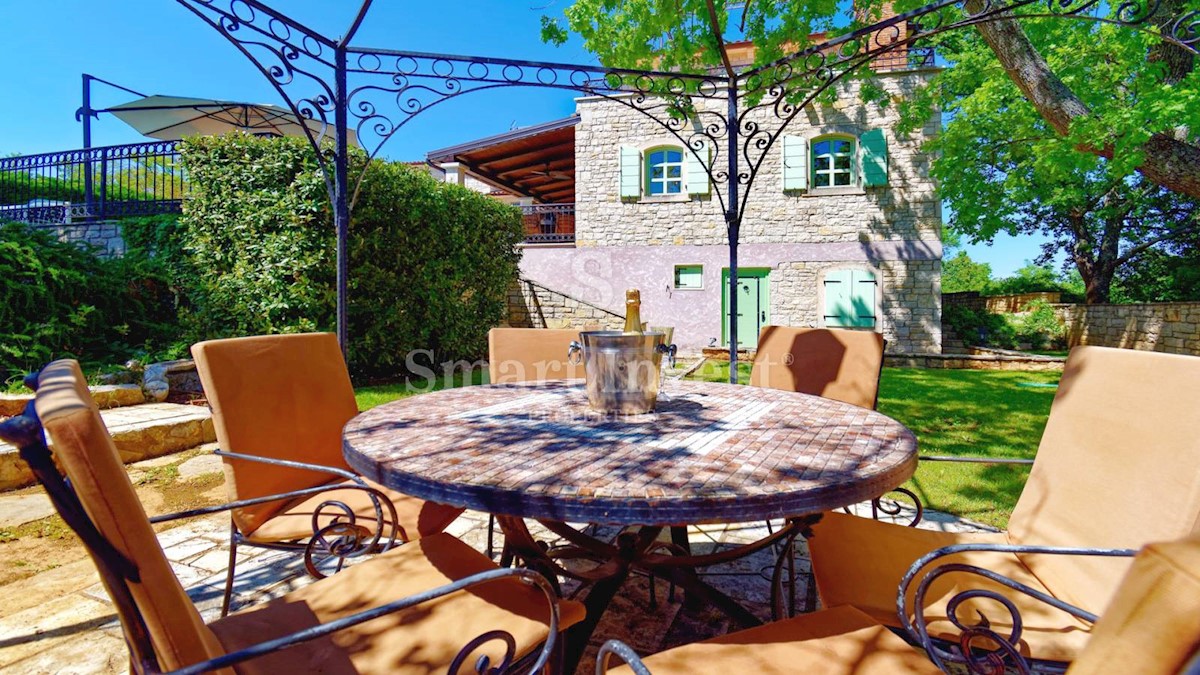 ISTRIA - POREČ, LUXURY STONE VILLA WITH HEATED POOL, SAUNA, TAVERN 