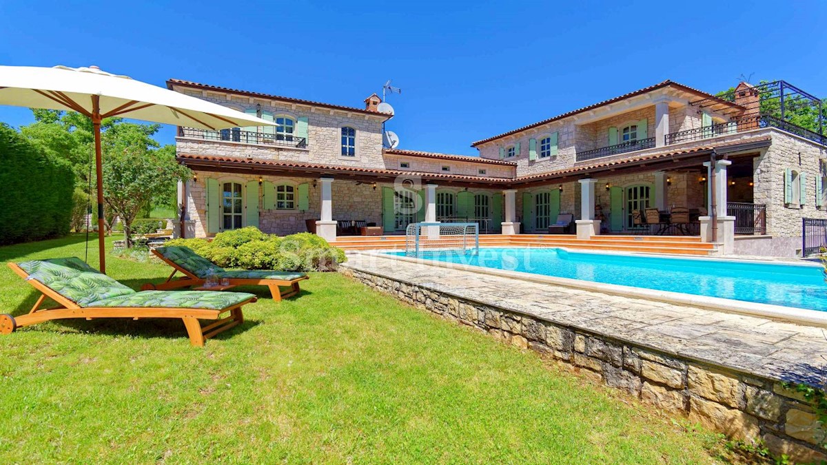 ISTRIA - POREČ, LUXURY STONE VILLA WITH HEATED POOL, SAUNA, TAVERN 