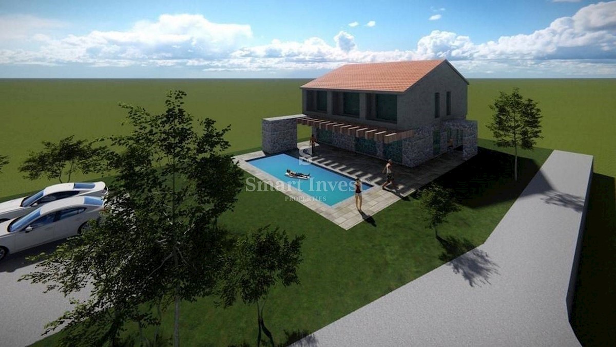 ISTRIA - BUJE, Detached house of 240 m2, near the Slovenian border