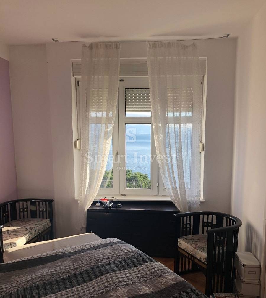 ABBAZIA, appartamento in una bellissima villa con splendida vista sul mare