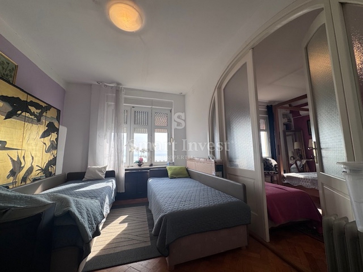 ABBAZIA, appartamento in una bellissima villa con splendida vista sul mare