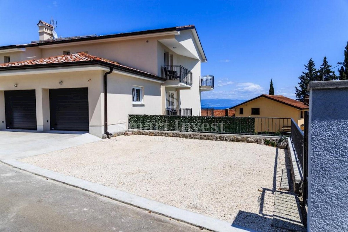 ABBAZIA - IKA, bellissima villa con piscina e vista mare