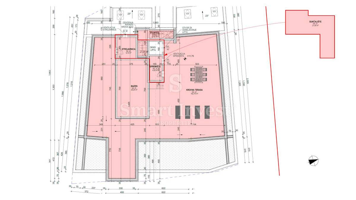 ABBAZIA, lussuoso attico con piscina e vista panoramica sul mare