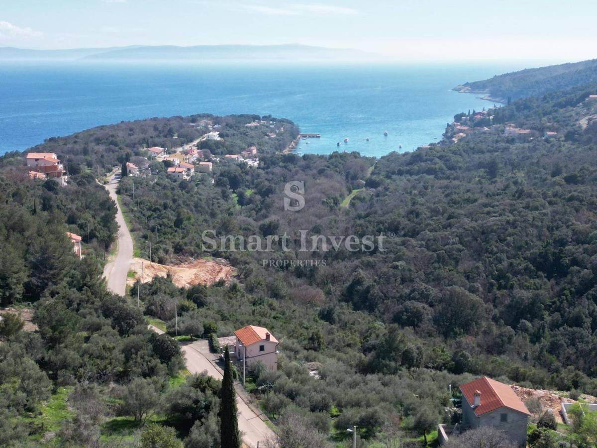 ISTRA - LABIN, terreno edificabile con progetto concettuale