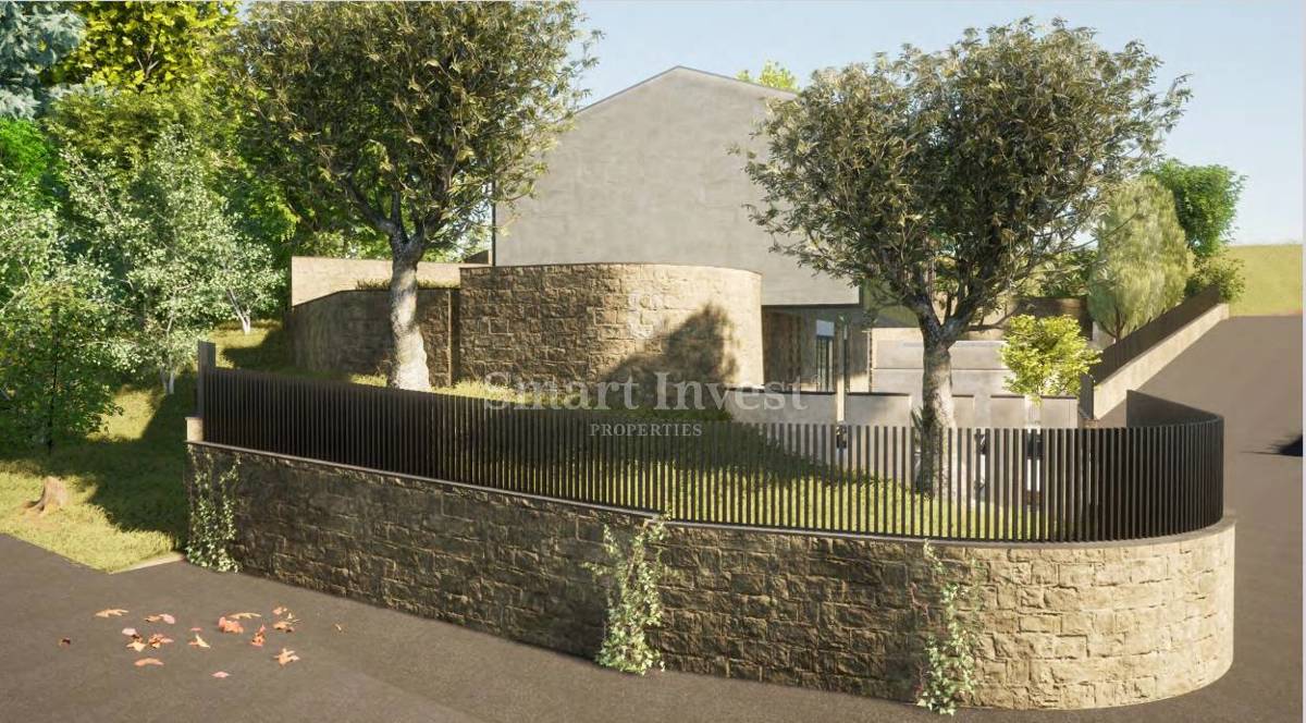 ISTRA - LABIN, terreno edificabile con progetto concettuale