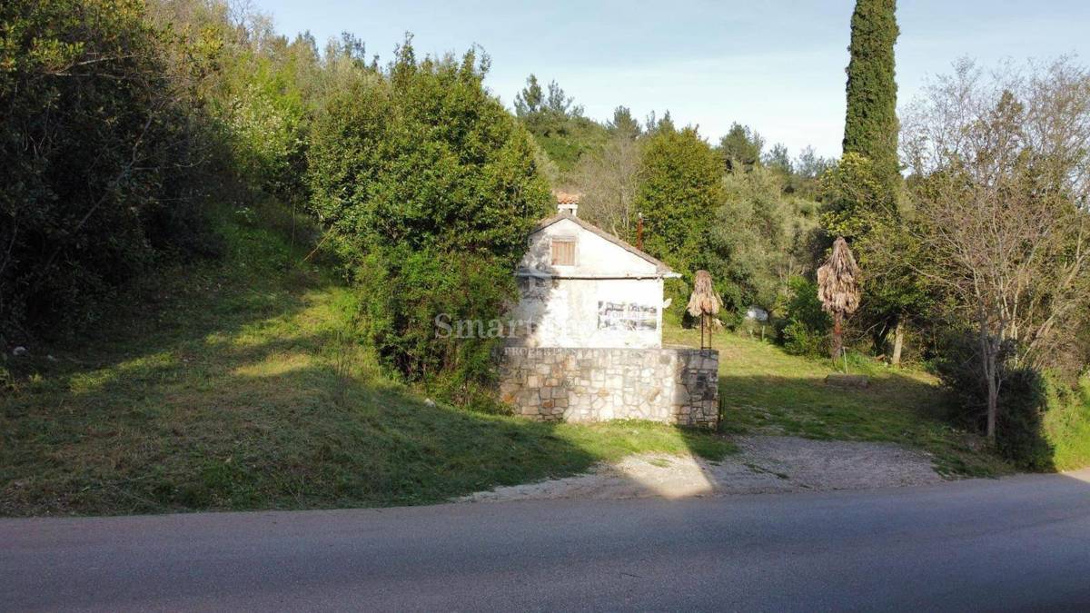 ISTRA - LABIN, terreno edificabile con progetto concettuale
